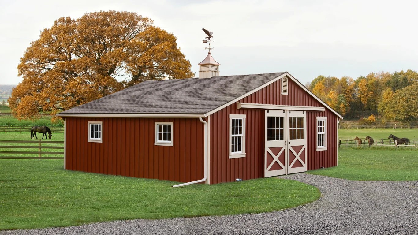 center aisle barns