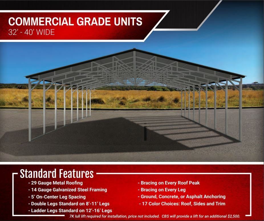 commercial carports near me