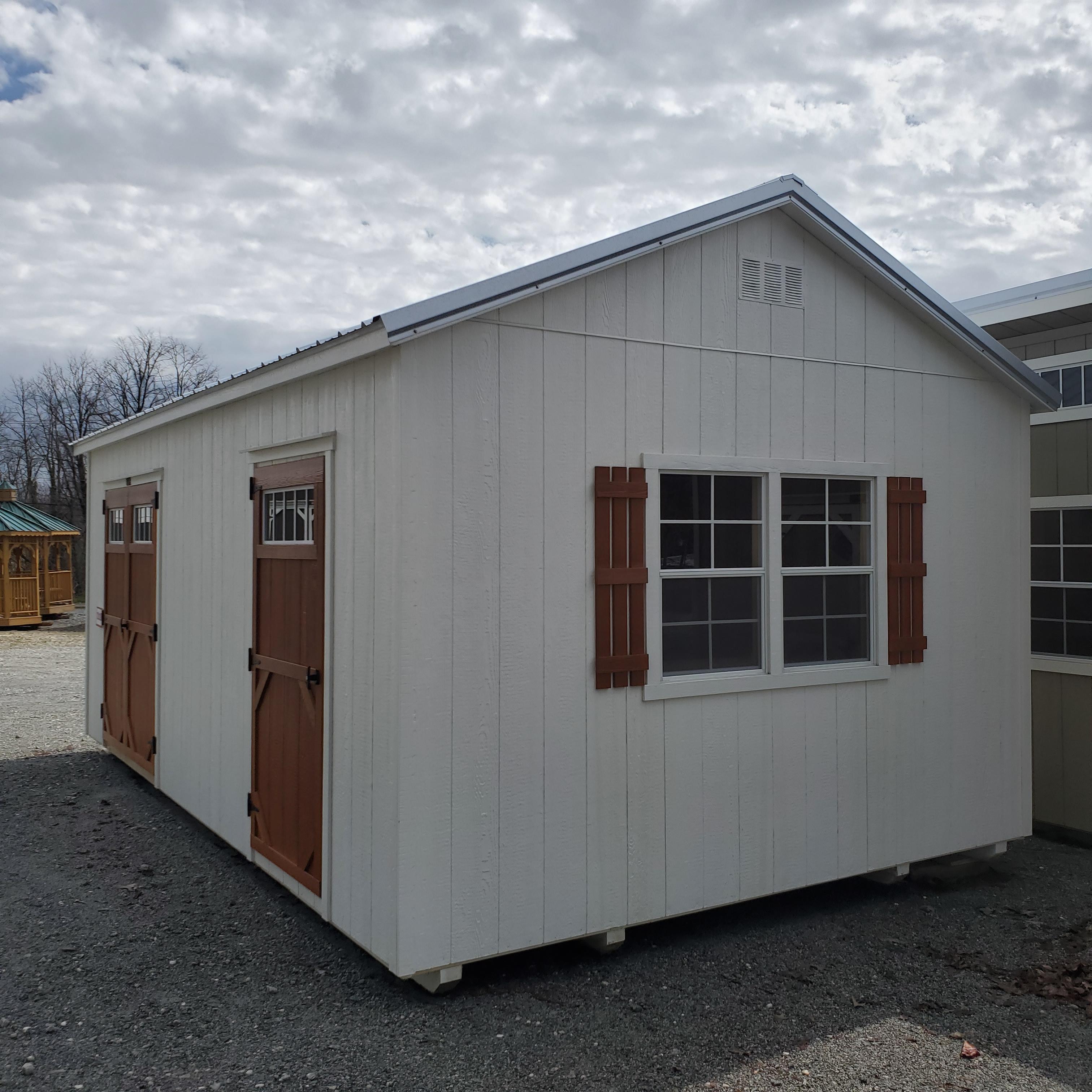 :Image: 12x20 Cottage Shed - 040224BW5