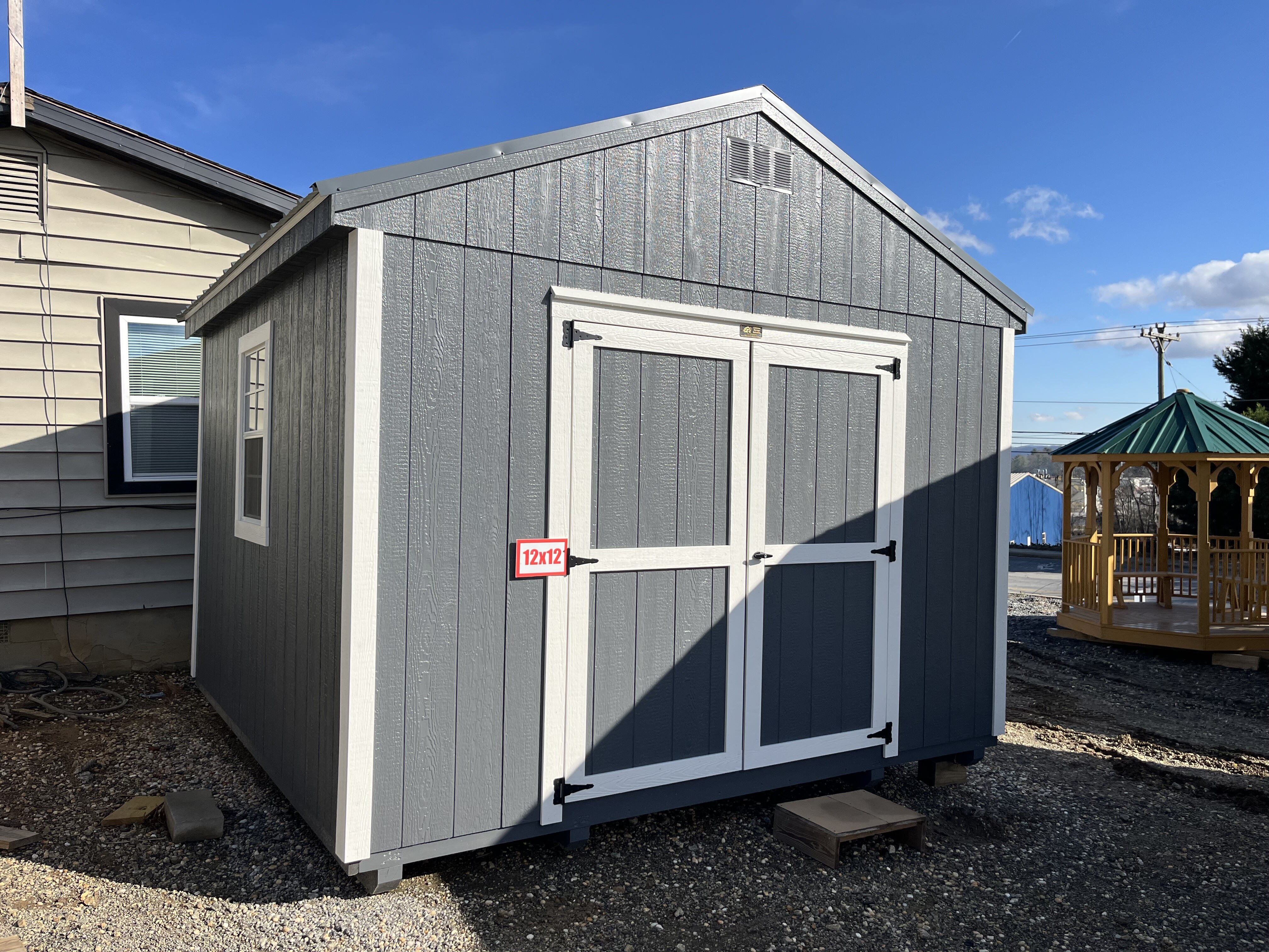 12x12 Siding High Wall Barn