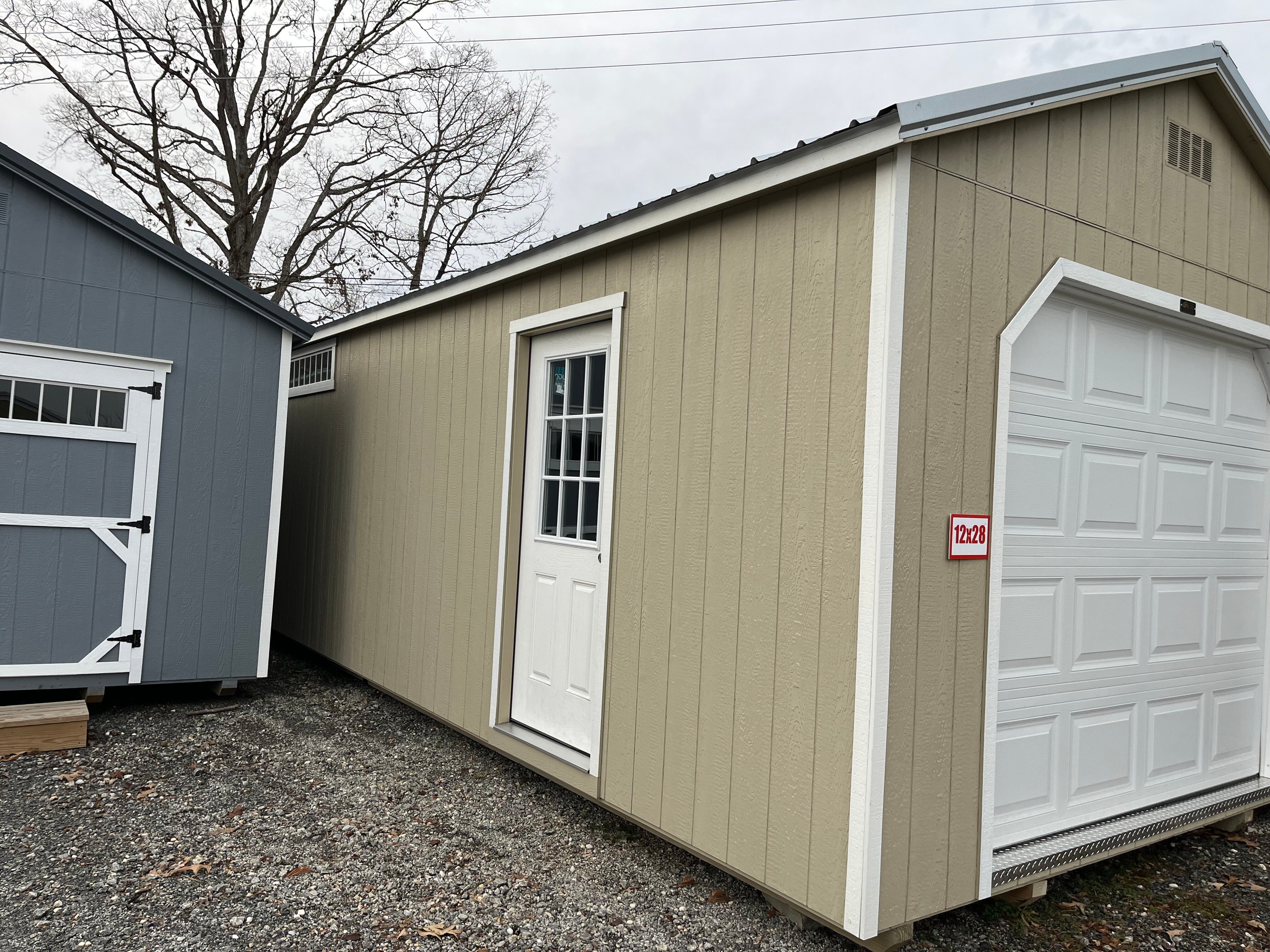 :Image: 12x28 Siding Cottage Garage-120924LABWG2