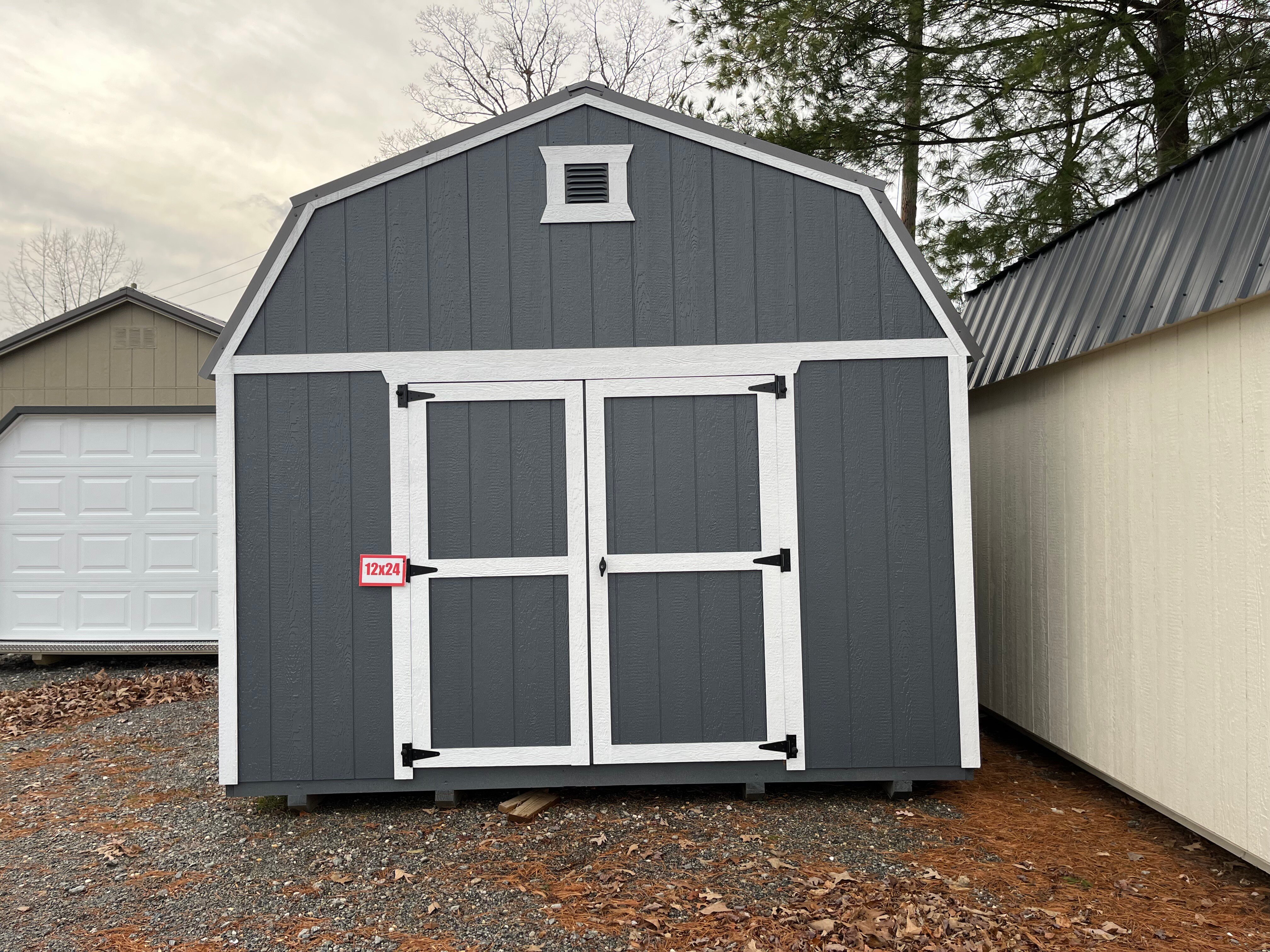 12x24 Siding High Wall Barn-120924CGWC