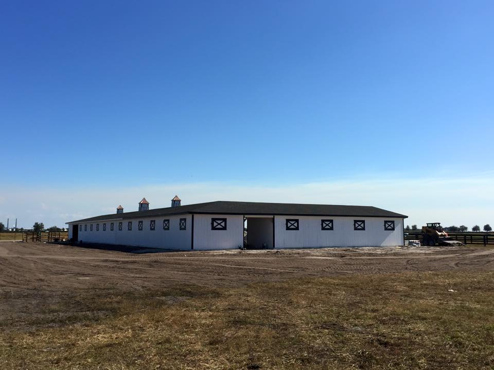 u shaped barn